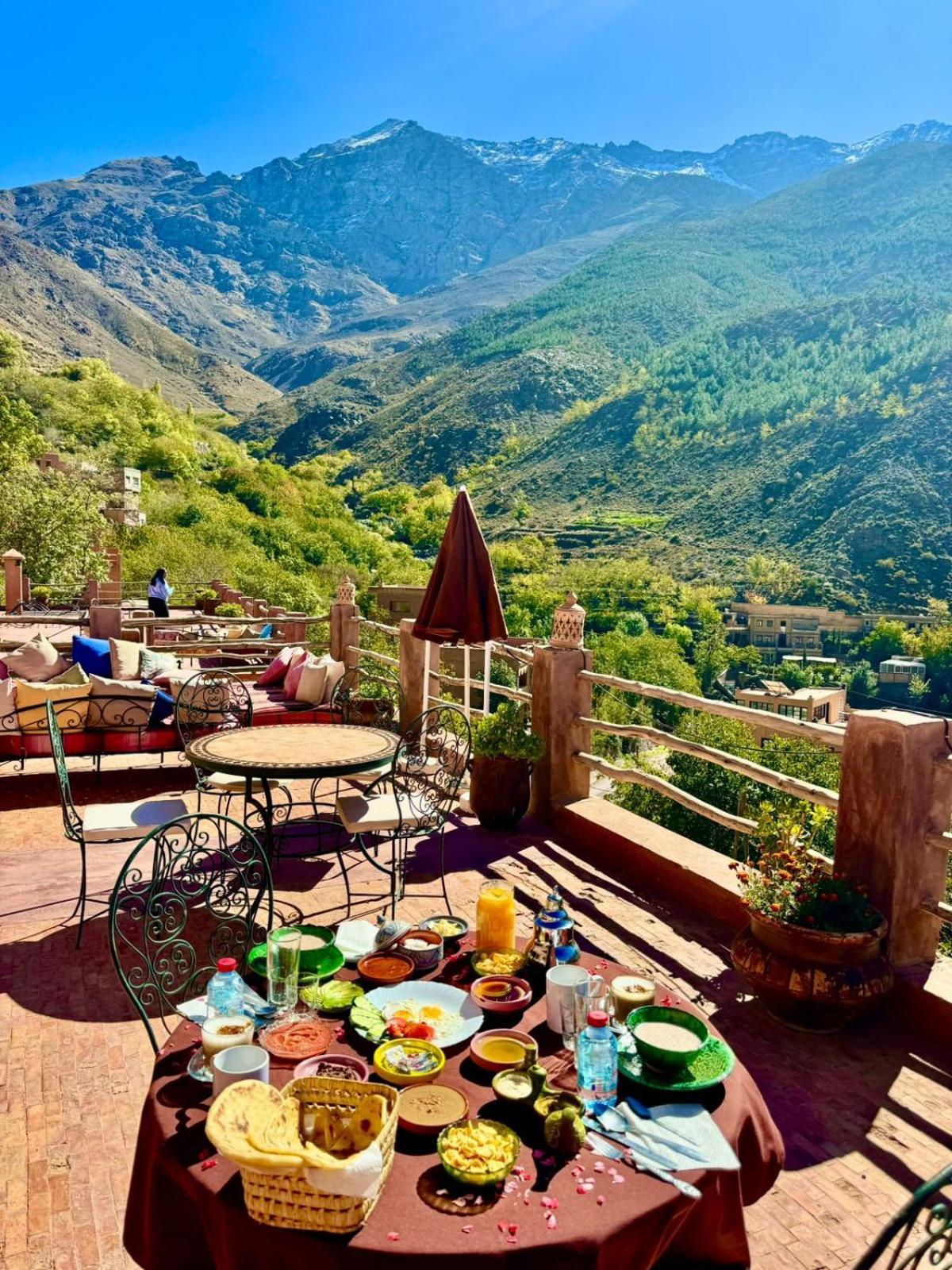 فندق Aux Lumieres Du Toubkal Light Of Toubkal امليل المظهر الخارجي الصورة